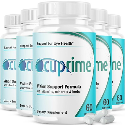 #ad Ocuprime for Eyes Supplement Vision Pills 5 Pack 300 Capsules $109.95