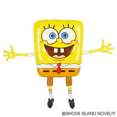 Licensed Spongebob Squarepants Inflatable Blow Up Vinyl Toy 22 Inch Nickelodeon $9.99