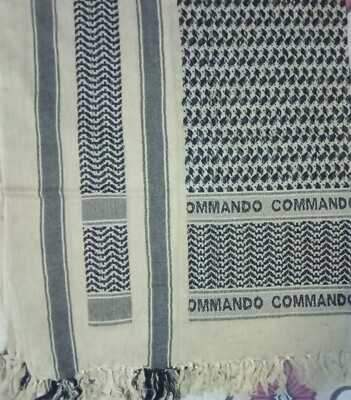 #ad A Unique Scarf Commando Brand Original Scarf Branded Cotton Mix $23.65