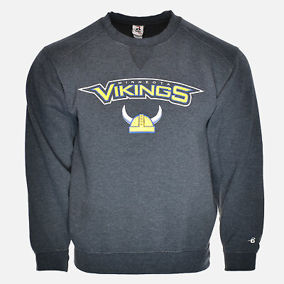 Minneota Vikings Minnesota State Champion High School Vtg Crewneck Sweatshirt M $24.50