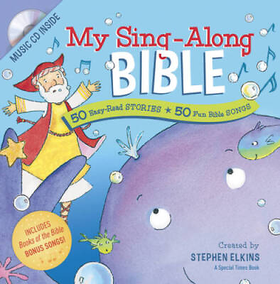 #ad My Sing Along Bible: 50 Easy Read Stories 50 Fun Bible Songs Wonde GOOD $3.98