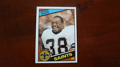 #ad 1984 TOPPS # 305 GEORGE ROGERS FOOTBALL CARD $2.75