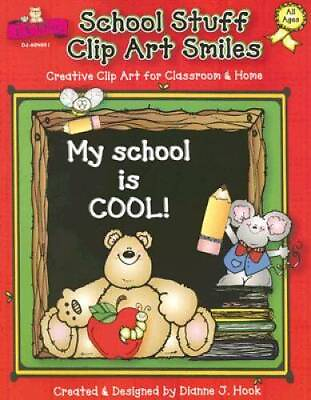 #ad School Stuff Clip Art Smiles: Creative Clip Art for Classroom Home GOOD $5.13