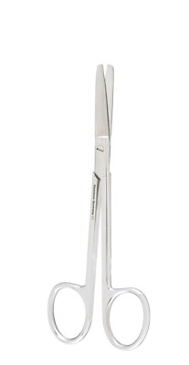 #ad Set of 12 Plastic Surgery Scissors4.3 4quot;Straight Blunt Tips 1 Serrated Blade $263.95