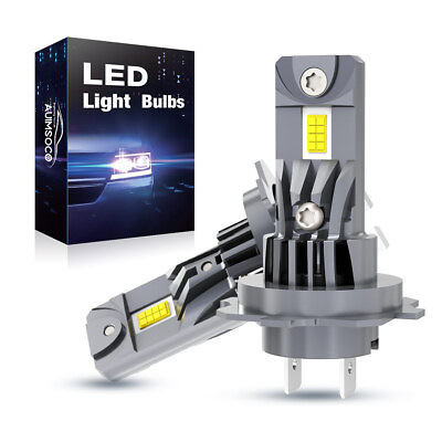 #ad Super Bright H7 LED Headlights Kit High Low Beam Bulbs 10000LM 6500K White 2PC $49.99