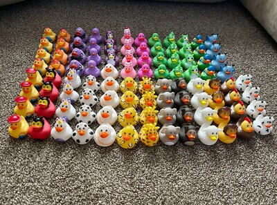 #ad 12 Pack Jeep Rubber Ducks Assorted Duckies For Kids Ducking Cruise Ducks Small $15.41