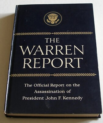 #ad The Warren Report Assassination President Kennedy Official Report Vintage Book $27.99