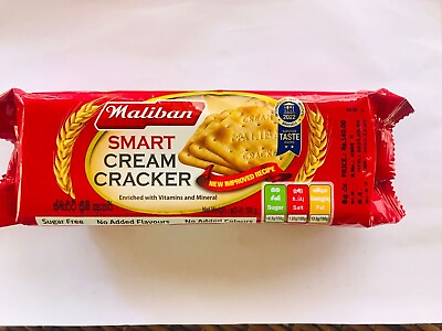 #ad Ceylon Suger Free 100% Maliban Smart Cream Cracker 190G 2X pack NEW $11.99