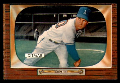 #ad 1955 Bowman Baseball #90 Art Ditmar EX MT *d3 $10.00