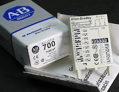 #ad One 1 AB Allen Bradley 700 HT1 Time Module Timer Attachment for Relay $275.00