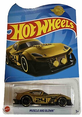 #ad Hot Wheels Muscle And Blown Special Edition Gold Exclusive 24 $9.45