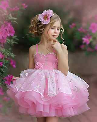 #ad Girl Princess Pink Dress The Carriage House Designs Prima Ballerina Dress Size 6 $250.00