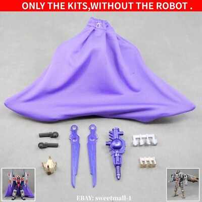 #ad in stock Weapon Crown Cloak Filler Upgrade Kit For Legacy Starscream Silverbolt $9.81
