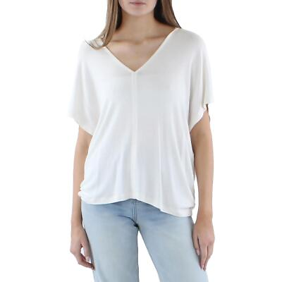 #ad Vince Womens Double V Neck Dolman Sleeves Top Blouse Shirt BHFO 1547 $17.99