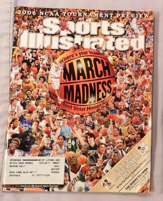 #ad March Madness NCAA Tournament Joakim Noah Florida 2006 Sports Illustrated $2.10