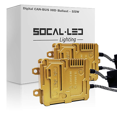 #ad SOCAL LED 2x Digital HID Can Bus Ballast AC 55W Advance Decoder for Mini Cooper $54.29