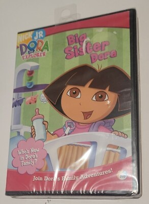 #ad #ad Dora The Explorer Big Sister Dora Nickelodeon Nick Jr DVD Movie NEW Sealed $8.99