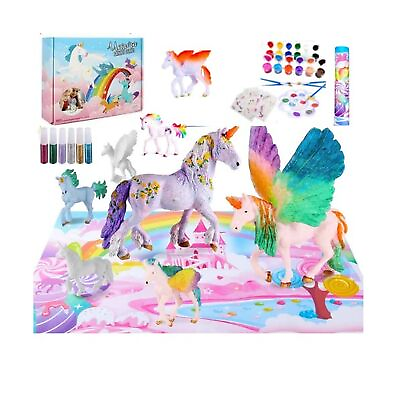 #ad Unicorn Gifts for Girls amp; Boys Unicorn Toys for 3 Years Old Painting Your own... $24.26