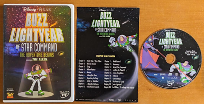 #ad Buzz Lightyear of Star Command: The Adventure Begins DVD Like New Fantastic $14.95