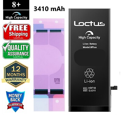 #ad iPhone 8 Plus 3410mAh High Capacity Replacement Battery A1864 A1897 A1898 $16.99