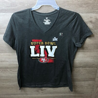 #ad Fanatics Womens XL Super Bowl LIV 49ers T Shirt NEW $6.99