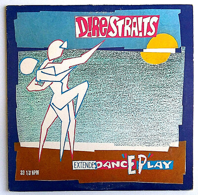 #ad DIRE STRAITS Extended Dance Play Vinyl EP 1st Press 1983 Warner Bros 0 29800 $55.00