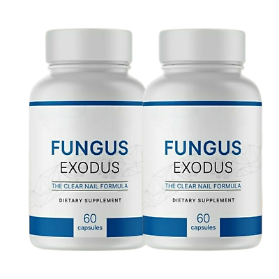 #ad 2 Pack Fungus Exodus Pills Supports Strong Healthy Natural Nails 120 Capsules $37.95