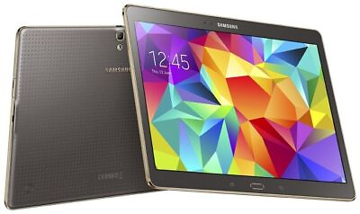 #ad Samsung Galaxy Tab S 10.5 LTE SM T807T T Mobile Only 16GB Gold Good $69.99