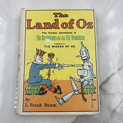 #ad THE LAND of OZ A Sequel To The Wizard Of Oz 1904 Popular Edition L. Frank Baum $36.71
