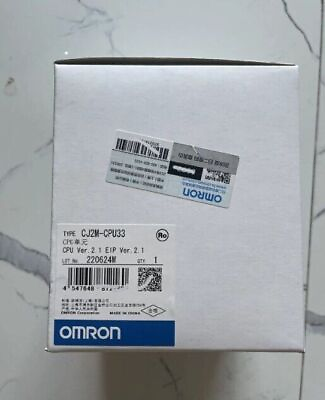 #ad 1PC New Omron CJ2M CPU33 CPU Unit CJ2MCPU33 In Box Expedited Shipping $577.00