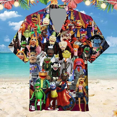 #ad The Muppet Show Hawaiian Shirt All Size S 5Xl Gift For Him Birthday Gift $33.99