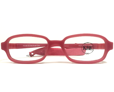 #ad Kids Bright Eyes Eyeglasses Frames Harper 43 Matte Pink Rubberized 43 16 110 $69.99