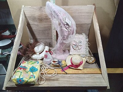 #ad Doll And Stuffed Animal Accessories Hats Purse Photo Album Ect. $125.00
