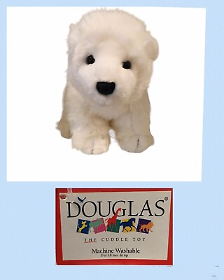 #ad Douglas Marshmallow Polar Bear Soft Cuddly Plush Stuffed Animal White $20.00