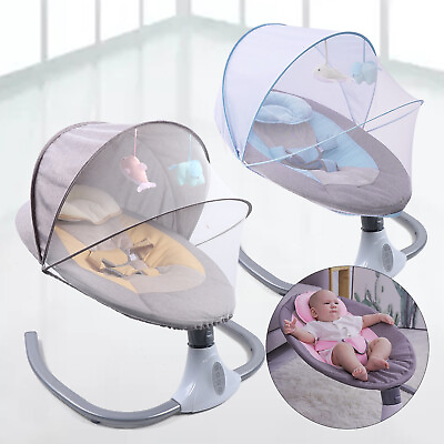 Bouncy Rocking Swing Chair Cradle Rocker Seat Baby Bouncer For Children W Music $75.03