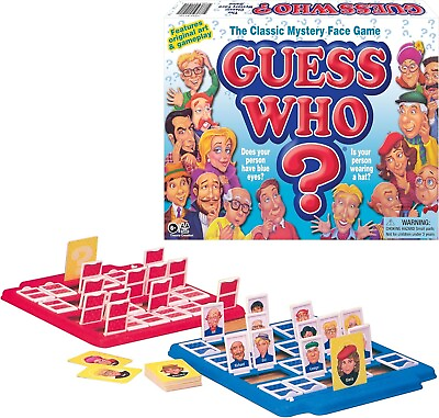 #ad Guess Who Board Game Family Game Night Kids 6 amp; Adults Original Retro Classic $21.90