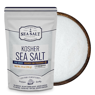 #ad Sea Salt Coarse Grain Baja Sea Salt Great for Cooking or Grinding Non Iodize $12.40