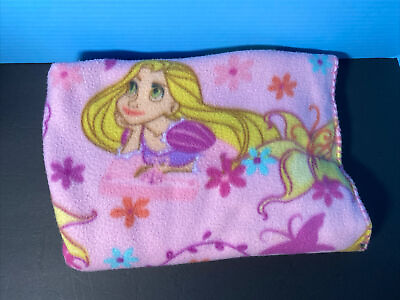 #ad Disney Rapunzel Kids Blanket Pink Light Throw Fleece Northwest Company Lovey $20.99