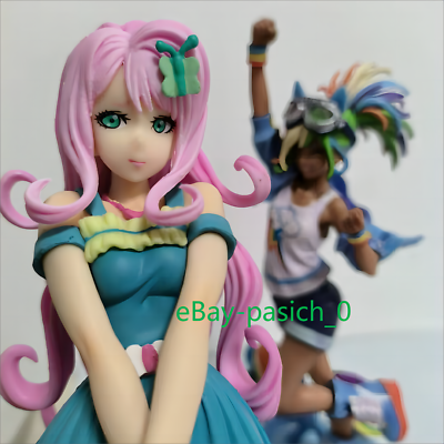#ad Fluttershy Action Figure My Little Pony Bishoujo Princess Statue 8in Toy New US $39.99