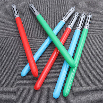 #ad 8 Pcs Gift Toys Jumbo Inflatables Party Decoration Sabre Swords Child Shine LED $18.22