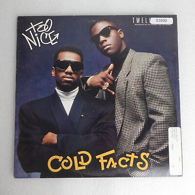 #ad Too Nice Cold Facts PROMO SINGLE Vinyl Record Album $7.82