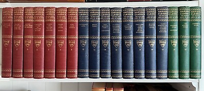 #ad Harvard Classics Five Foot Shelf of Books Gemstone Ed. 1959 Sold Individually $8.00