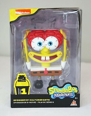 #ad Nickelodeon SpongeBob SquarePants Culturepants B Movie Vinyl Figure Brand New $15.99