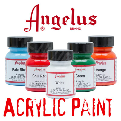 #ad Acrylic Leather Paints 29.5ml For Leather Shoes Bags Crafts FREE SHIPPING AU $22.00