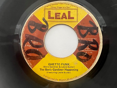 #ad Rare Soul Funk 45 Boris Gardiner Happening quot;Ghetto Funk Every Nigger..quot; Hear $61.60