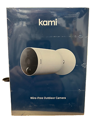 #ad KAMI 1080P Wire Free Outdoor Security Camera Waterproof Wi Fi Night Vision $81.00