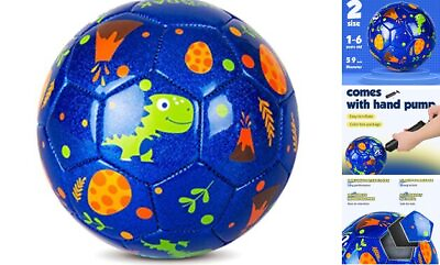 #ad Soccer Ball Size 2 Soccer Balls for Kids Sport Ball for Toddlers size 2 Blue $32.89