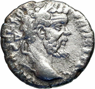 #ad SEPTIMIUS SEVERUS 194AD RARE Silver Ancient Roman Coin APOLLO with lyre i46785 $398.80