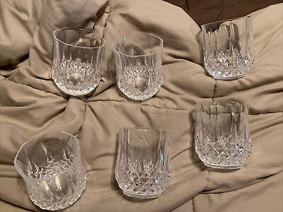 #ad SIX Lead Crystal Drinking Cups 1.5 cups 300 ml $35.00