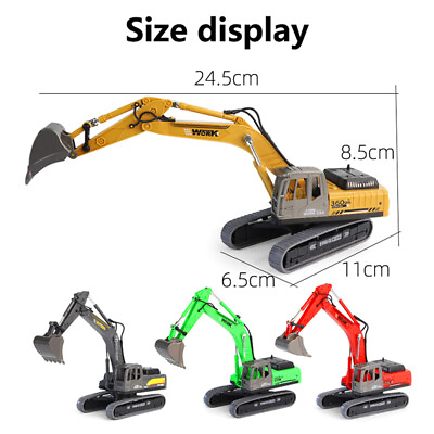 #ad Inertia Excavator Model Engineering Vehicle Children Toy Gift^ $8.34